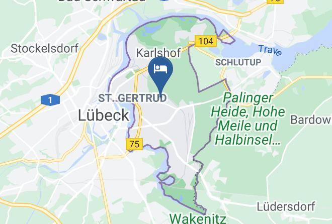 Lubeck - Zimmervermietung Zingel Maps