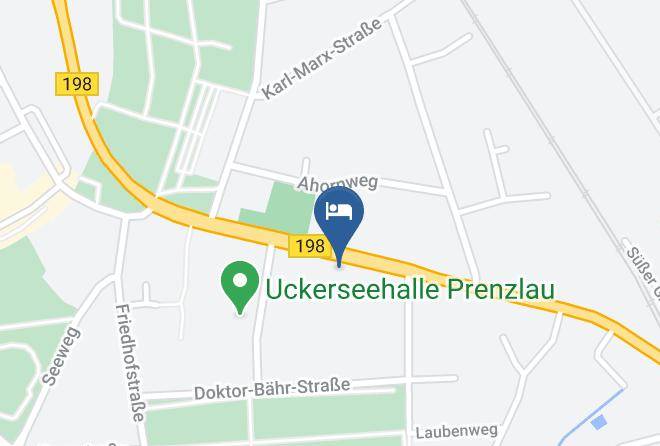 Uckermark - Zimmervermietung Zum Ollen Voss Maps