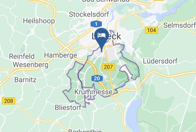 Lubeck - Zimmmervermietung Lubeck Arsi Maps