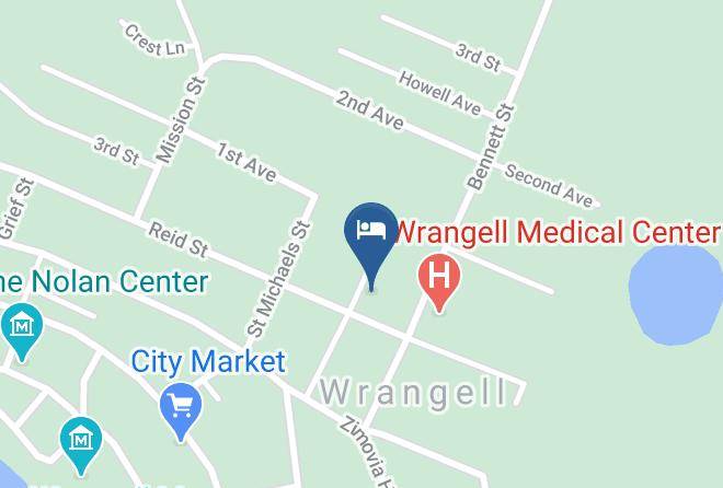 Wrangell Borough - Zimovia B & B Maps