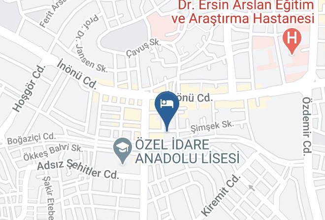 Sahinbey - Zingaro Hotel Maps