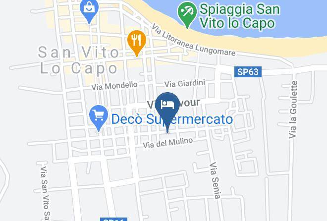 Trapani - Zingaro Hotel Maps