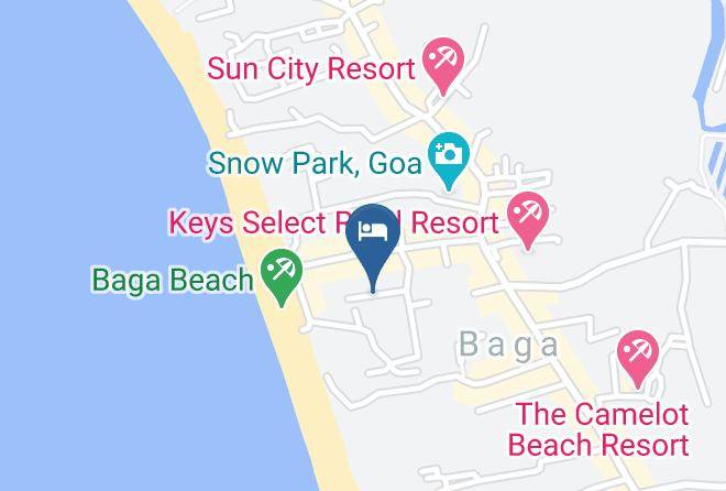 Bardez - Zinhos Beach Resort Maps