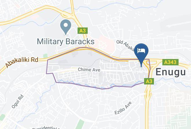 Enugu - Zin Nia Hotel Maps