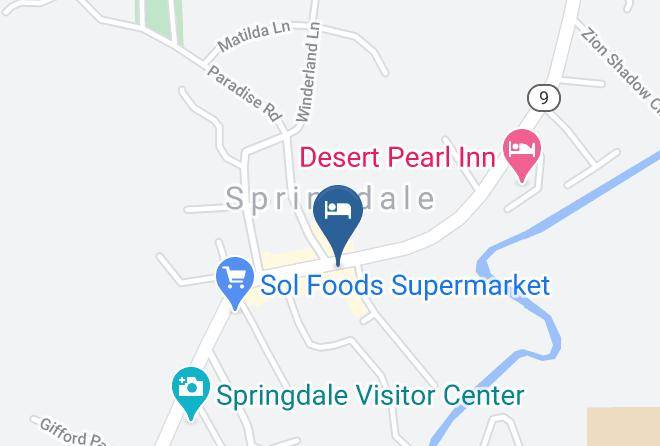 Washington - The Zion Park Motel Maps