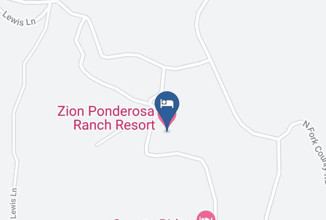 Kane - Zion Ponderosa Ranch Resort Maps