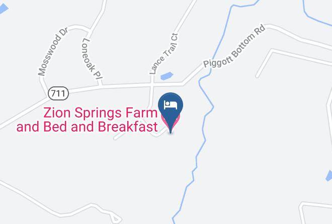 Loudoun - Zion Springs Farm And Bed And Breakfast Maps