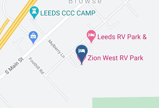 Washington - Zion West Rv Park Maps