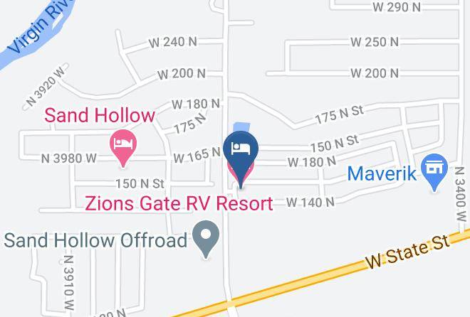 Washington - Zions Gate Rv Resort Maps