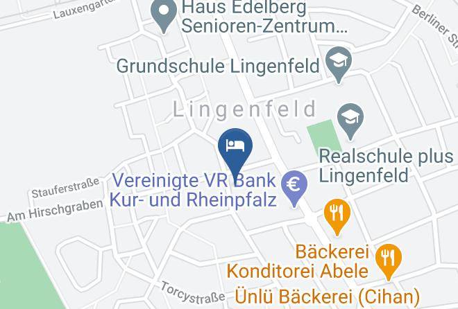 Germersheim - Zip Hotel Lingenfeld Maps