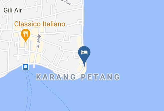 North Lombok Regency - Zipp Bar Restaurant & Bungalows Maps