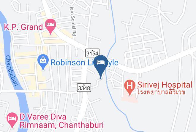 Amphoe Mueang Chanthaburi - Zipunto Resort Maps