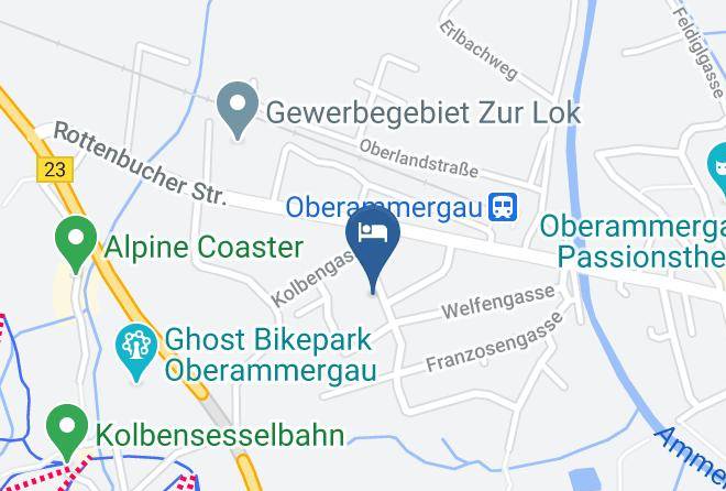 Garmisch Partenkirchen - Zirbelhotel Haus Diane Maps