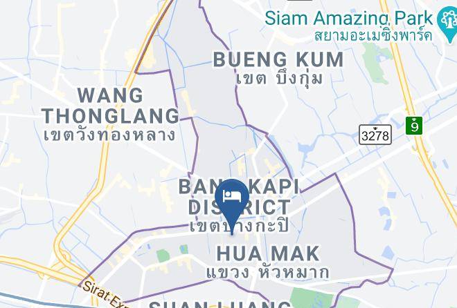 Bang Kapi District - Zircon Hotel Maps