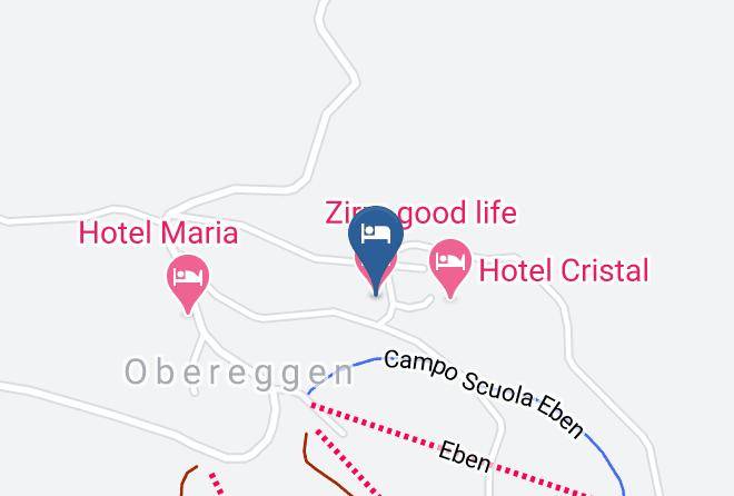 Zirm Good Life Hotel Map