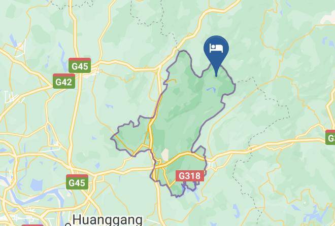 Huanggang - Ziweihua Hotel Maps