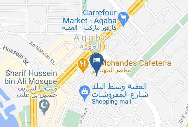 Al Aqaba Qasabah - Ziyara Inn Hotel Suites Maps