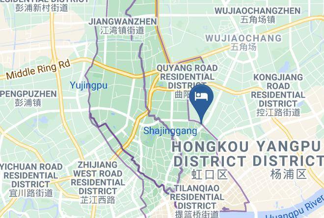 Shanghai - Ziyougang Fashion Hotel Maps