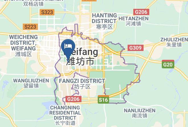 Weifang - Ziyu Jinghua Commercial Hotel Maps