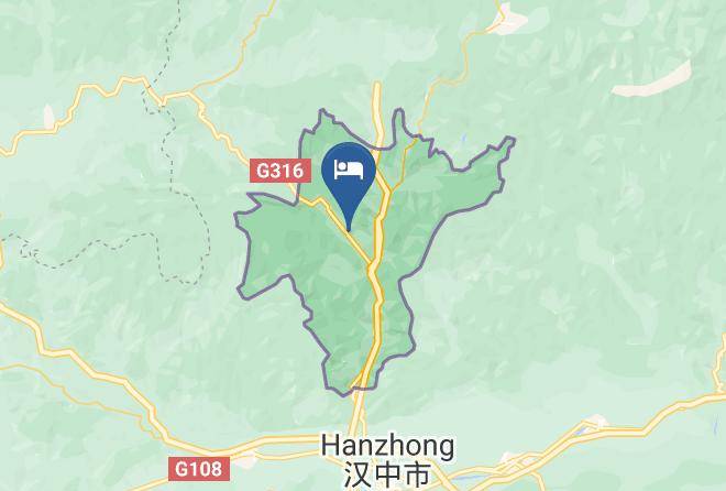 Hanzhong - Ziyuan Hotel Maps