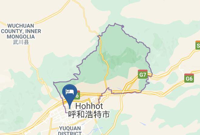 Hohhot - Ziyun Jinbi Hotel Maps