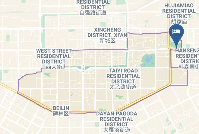 Xi An - Ziyuting Express Hotel Maps