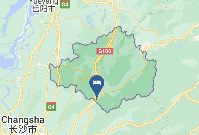 Yueyang - Zizai Pingjiang Luxury Rustic Resort Maps