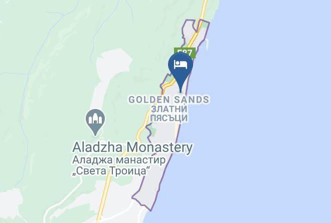 Golden Sands - Zlatna Kotva Beach Maps