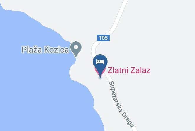 Rab - Zlatni Zalaz Maps