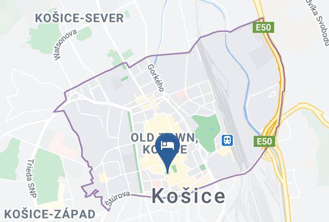Kosice - Zlaty Dukat Maps