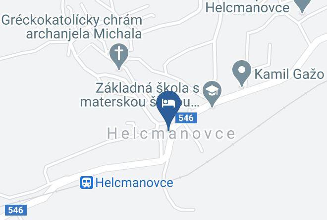Gelnica - Zlaty Orol Restauracia & Penzion Maps