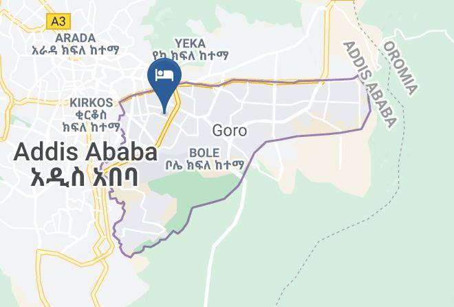 Addis Ababa - Zola International Hotel Maps