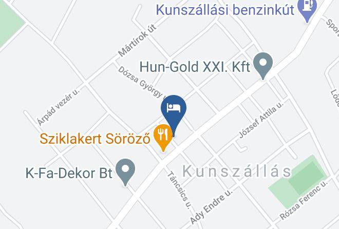 Kunszallas - Zold Pazsit Vendeghaz Maps