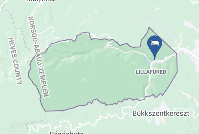 Miskolc - Zoldfa Panzio Maps