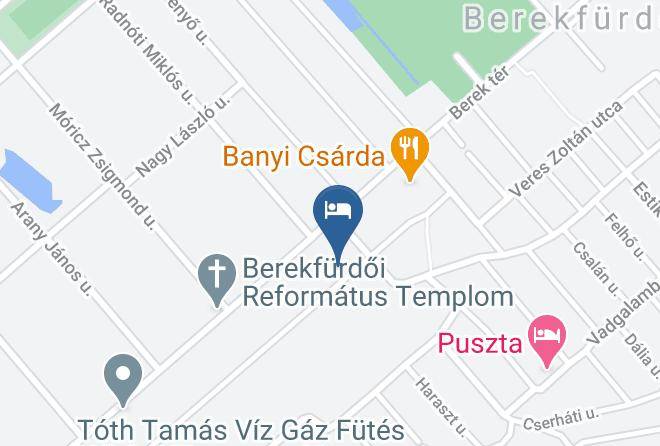 Berekfurdo - Zoldorgona Vendeghaz Maps