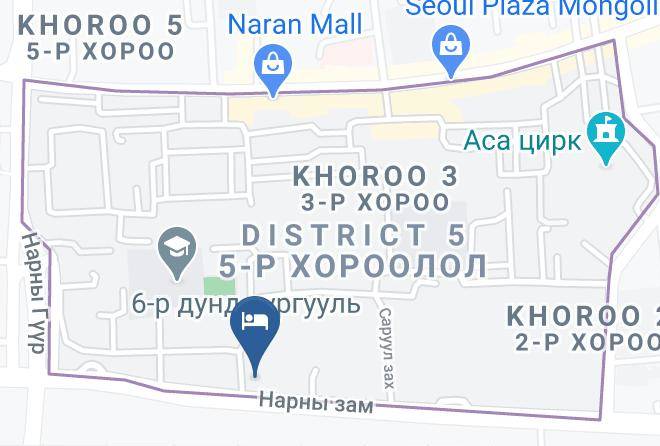 Ulaanbaatar - Zolo Hotel Maps