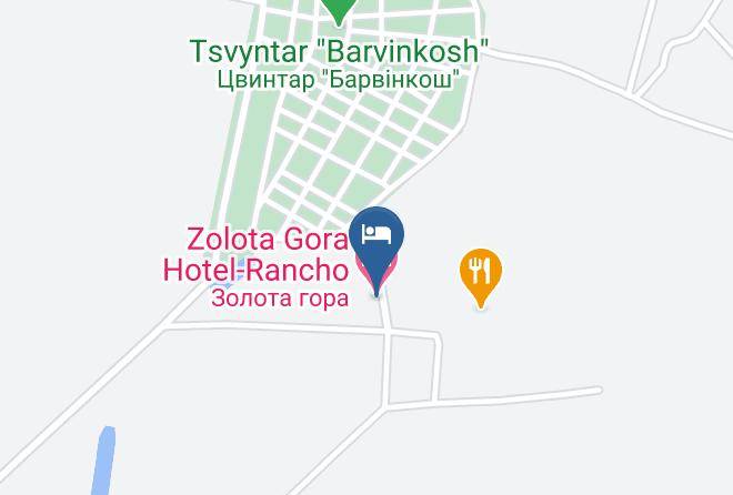 Uzhhorod Raion - Zolota Gora Hotel Rancho Maps