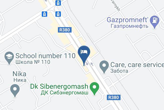 Barnaul - Zolotorudnaya Turisticheskaya Baza Maps