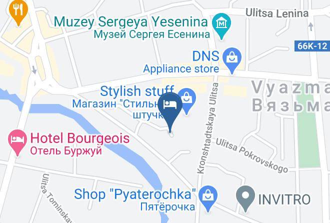 Vyazemsky District - Zolotoy Uley Hotel Maps