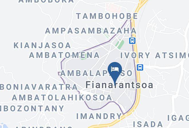 Fianarantsoa I - Zomatel Hotel Maps