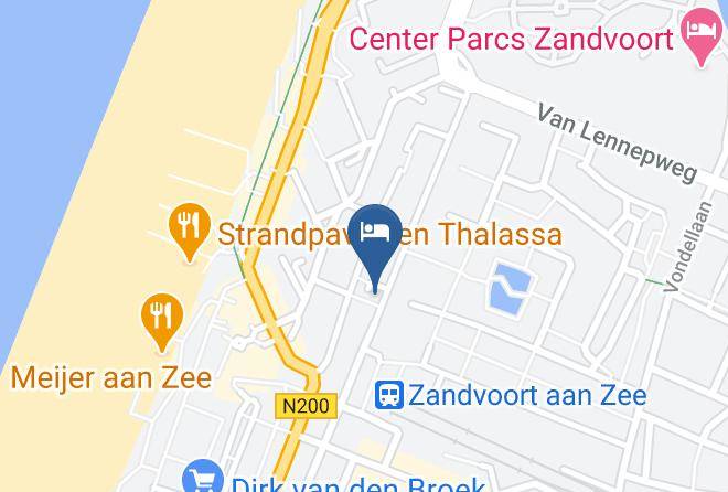 Zandvoort - Zomerhuis Aan Zee Maps