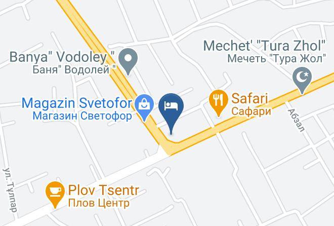 Shymkent - Zona Otdyha Safary Maps
