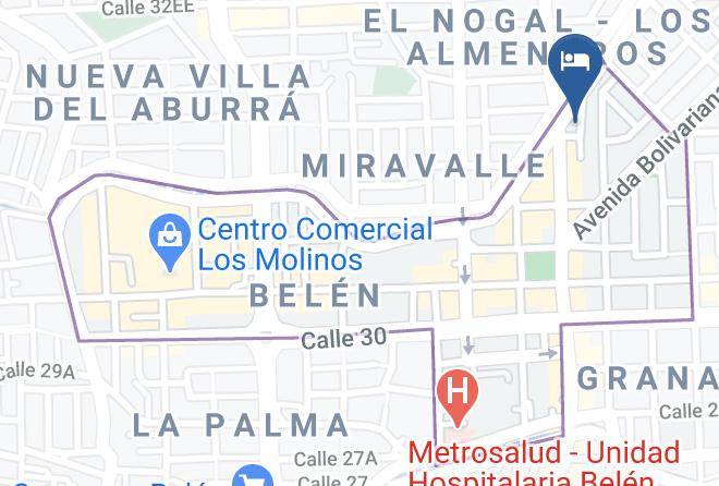 Medellin - Zona Verde Hotel Maps