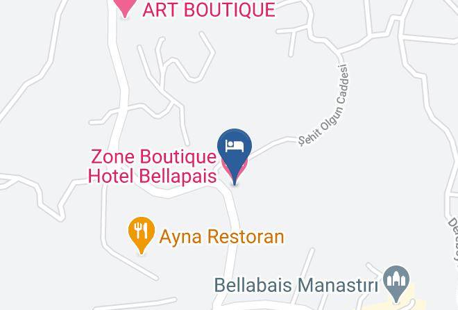 Beylerbeyi - Zone Boutique Hotel Bellapais Maps
