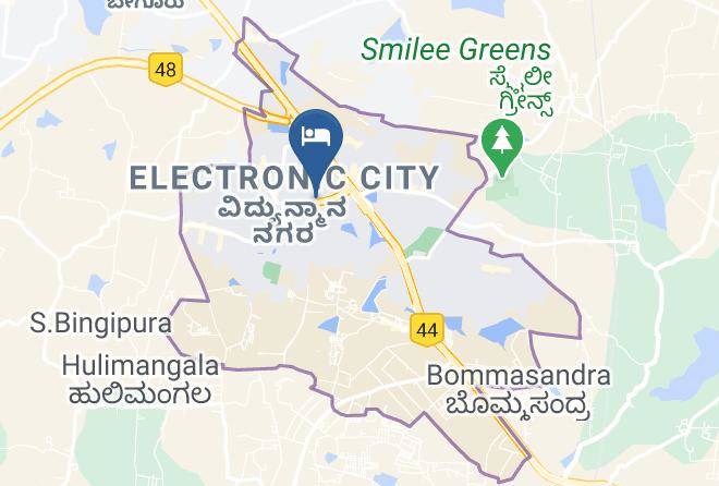 Bengaluru - Zone By The Park Hotel Electronic City Bengaluru Maps