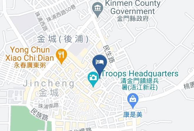 Kinmennty - Zongbingguandi Maps