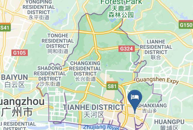 Guangzhou - Zongheng White Collar Hotel Maps