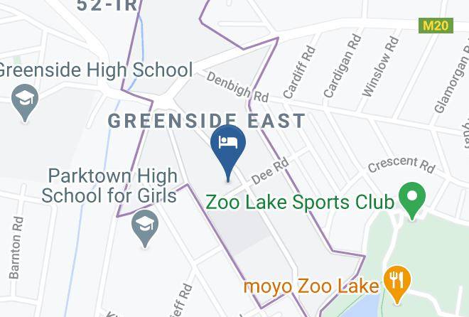 City Of Johannesburg - Zoo Lake Bed And Breakfast Johannesburg Maps