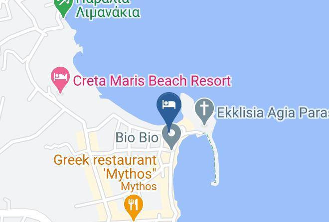 Zorbas Hotel Map