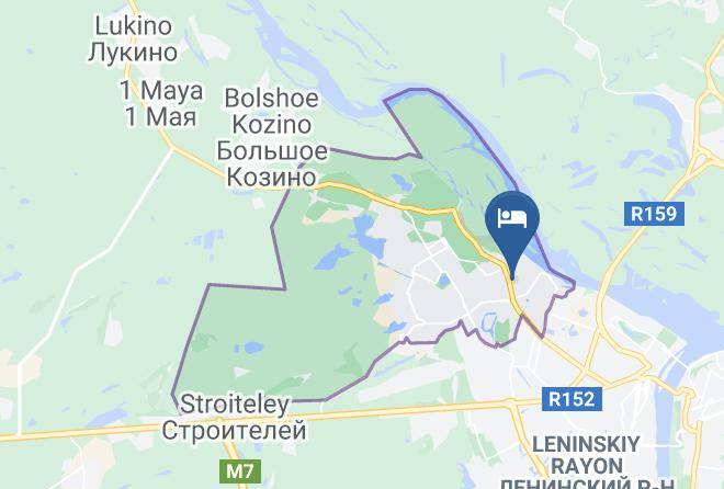 Nizhniy Novgorod - Zori Hotel Maps